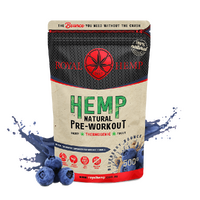 Hemp Natural Pre-Workout Blueberry Bounce 500g