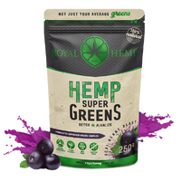 Hemp Super Greens Acai Berry Blast 250g